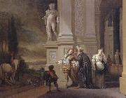 Jan Weenix The Departure of the prodigal son oil painting on canvas